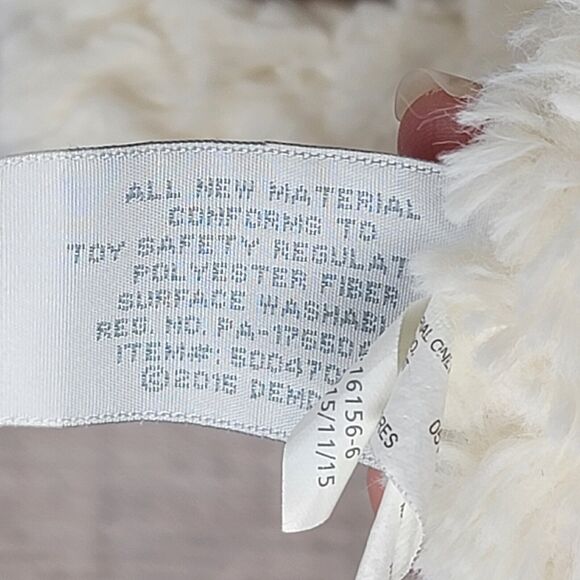 Baby Lovey Cow Plush Rattle Demdaco Nat Jules Comfort Security Clutch Blankie - Picture 7 of 7